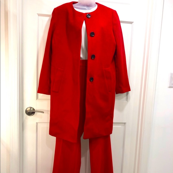 Ann Taylor Jackets & Blazers - 🦚2xHP🦚Ann Taylor LP red city coat